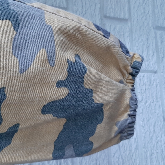 Women's Mid Rise Streetwear Society Cargo Military Pattern Pants Jeans Size XS - Picture 8 of 14